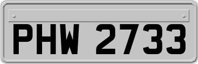 PHW2733