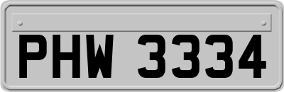 PHW3334