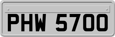 PHW5700