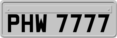 PHW7777