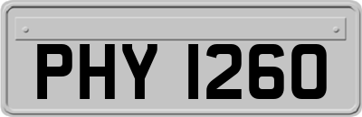 PHY1260