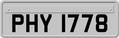 PHY1778