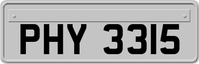 PHY3315