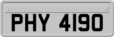 PHY4190