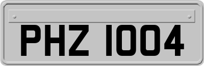 PHZ1004