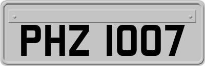 PHZ1007