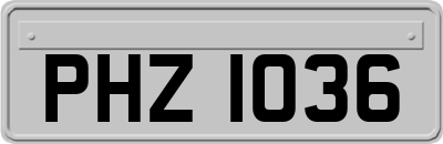 PHZ1036