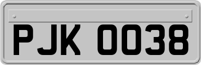 PJK0038