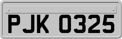 PJK0325