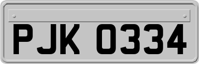 PJK0334