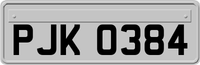 PJK0384