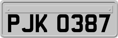 PJK0387