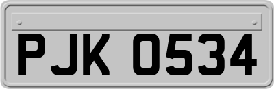 PJK0534
