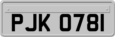 PJK0781