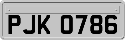 PJK0786