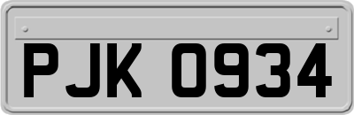 PJK0934