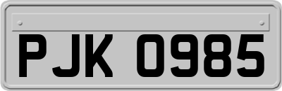 PJK0985