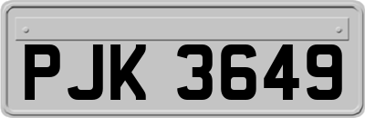 PJK3649