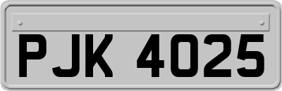 PJK4025