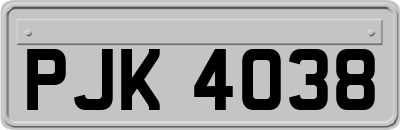 PJK4038