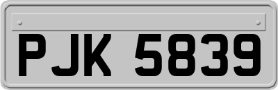 PJK5839