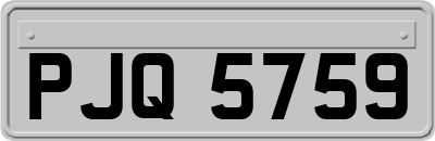 PJQ5759