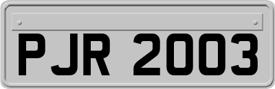 PJR2003