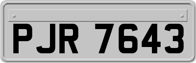 PJR7643