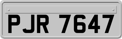 PJR7647