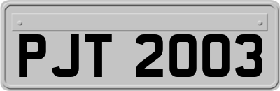 PJT2003