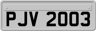 PJV2003
