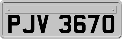 PJV3670