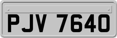 PJV7640