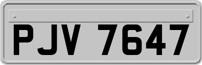 PJV7647