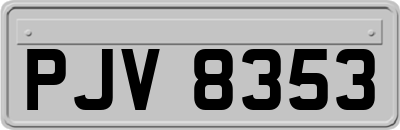 PJV8353