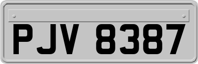 PJV8387