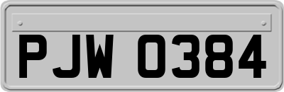PJW0384