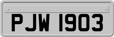 PJW1903