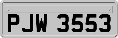 PJW3553