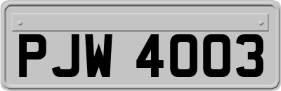 PJW4003