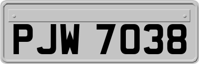 PJW7038