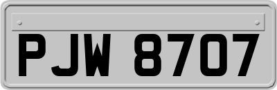 PJW8707