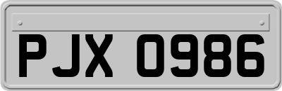 PJX0986