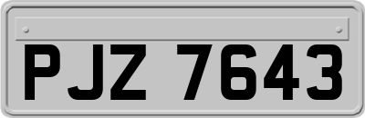 PJZ7643