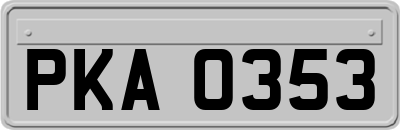 PKA0353