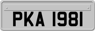 PKA1981