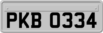 PKB0334