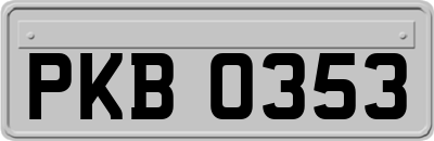 PKB0353