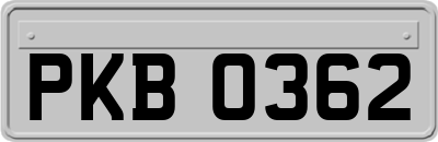 PKB0362