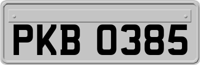 PKB0385